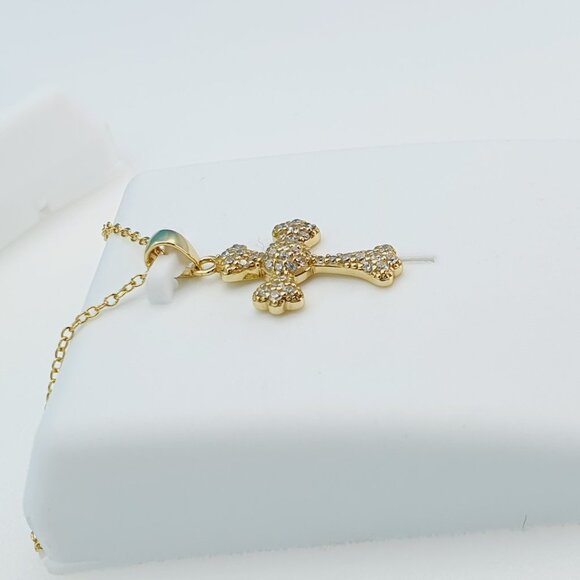 925 Sterling Silver Cubic Zirconia Necklace, U19254724 - Picture 11 of 11